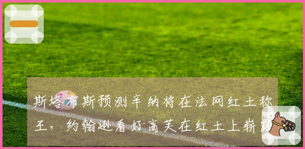 斯塔布斯预测辛纳将在法网红土称王，约翰逊看好高芙在红土上崭露头角